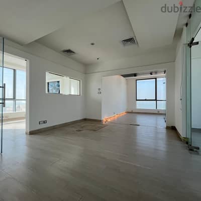 Commercial floor with sea view for rent in sharq , block 5