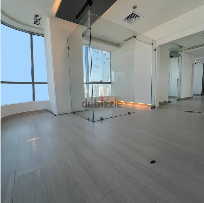 Commercial floor with sea view for rent in sharq , block 5 1