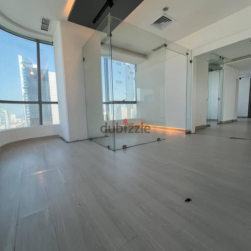 Commercial floor with sea view for rent in sharq , block 5 6