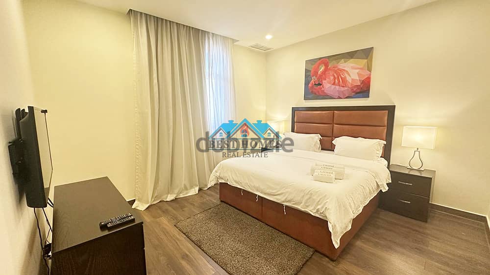 Modern Style 3 Bedrooms Apartment Fully Furnished in Salmiya 4