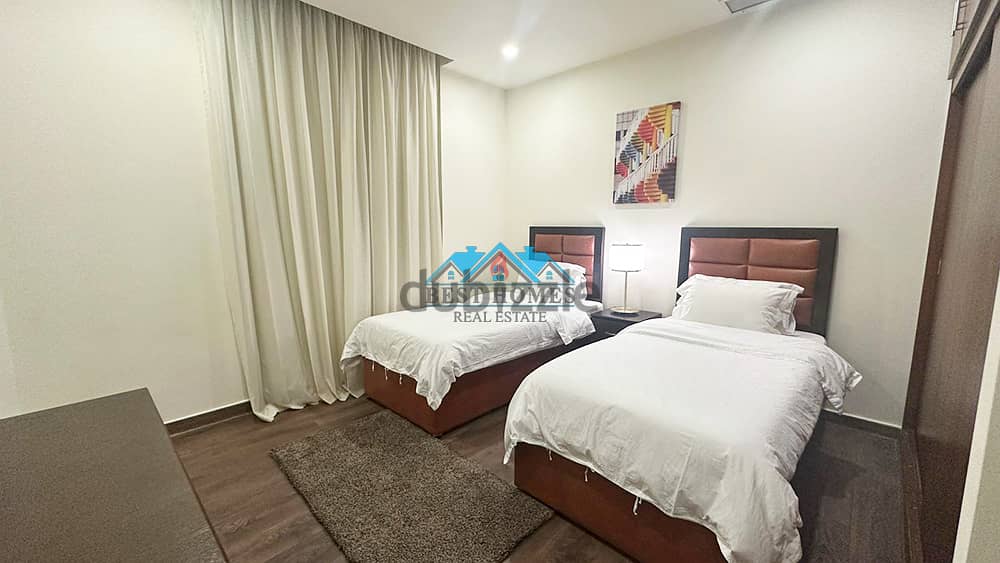 Modern Style 3 Bedrooms Apartment Fully Furnished in Salmiya 8