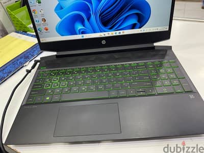 Hp Gameing Ryzan 7 Ram 8GB SSD 256Gb+HDD 1TB Nvidia 1650Ti 4GB