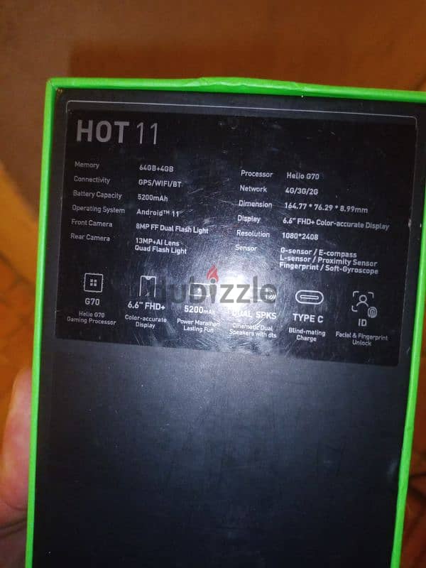 Infinix Hot 11 like new 4