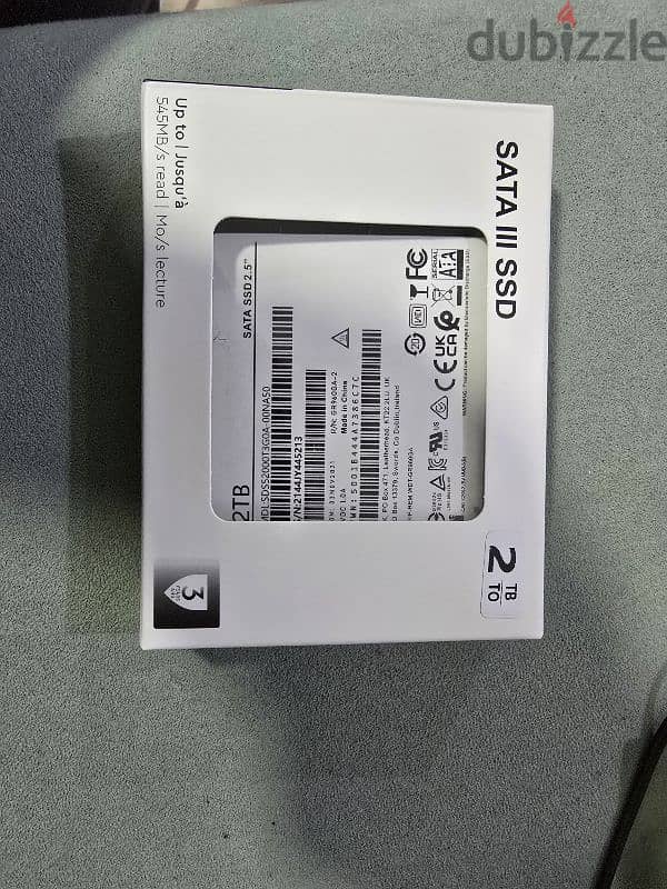 2tb sata III SSD brand new for sale 0