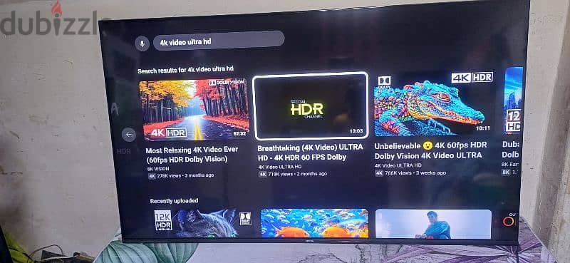 android smart TV 65 inch 4k UHD wansa 2