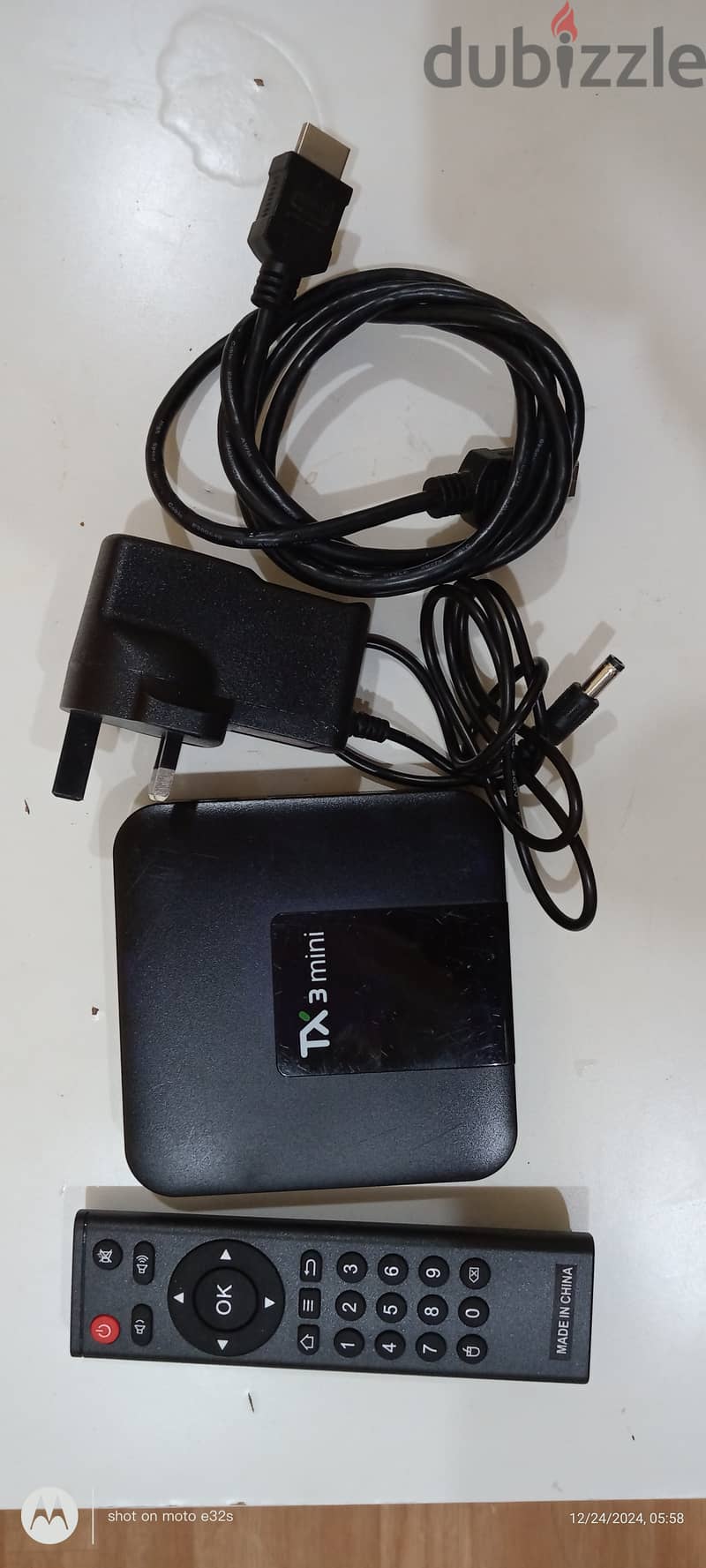 TX3 Mini Android Box for sale, used. Almost 1.5 year old, IP TV availa 0