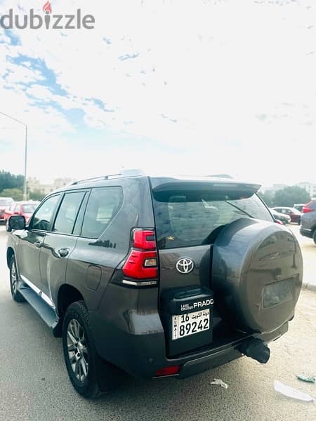 Toyota Prado 2018 model ful option family used vehicle for sale 2