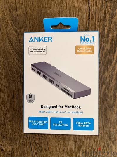 Anker 547 USB-C Hub 7-in-2 for MacBook