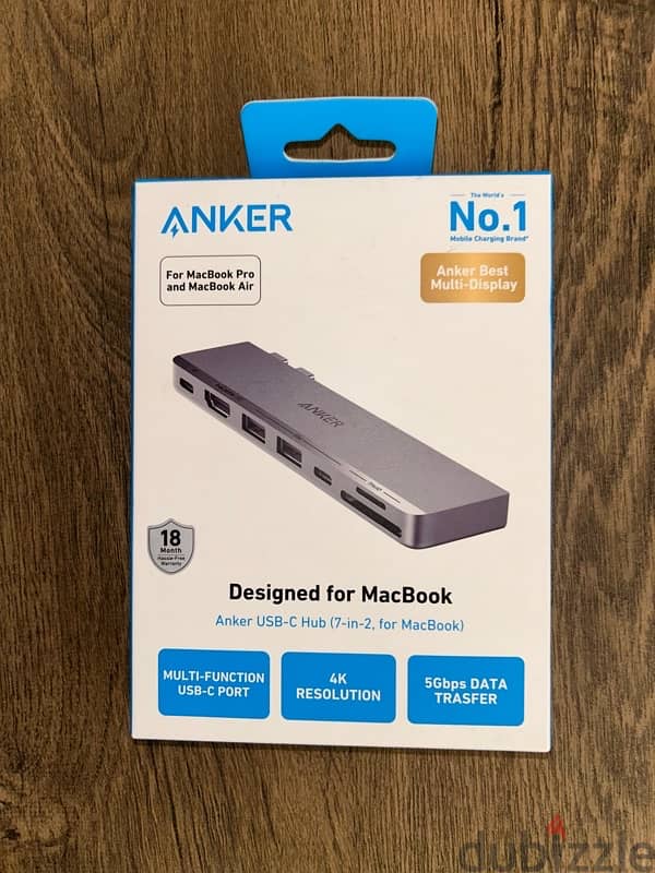 Anker 547 USB-C Hub 7-in-2 for MacBook 0