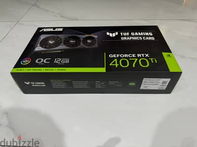 Asus Tuf 4070 Ti Overclock Edition