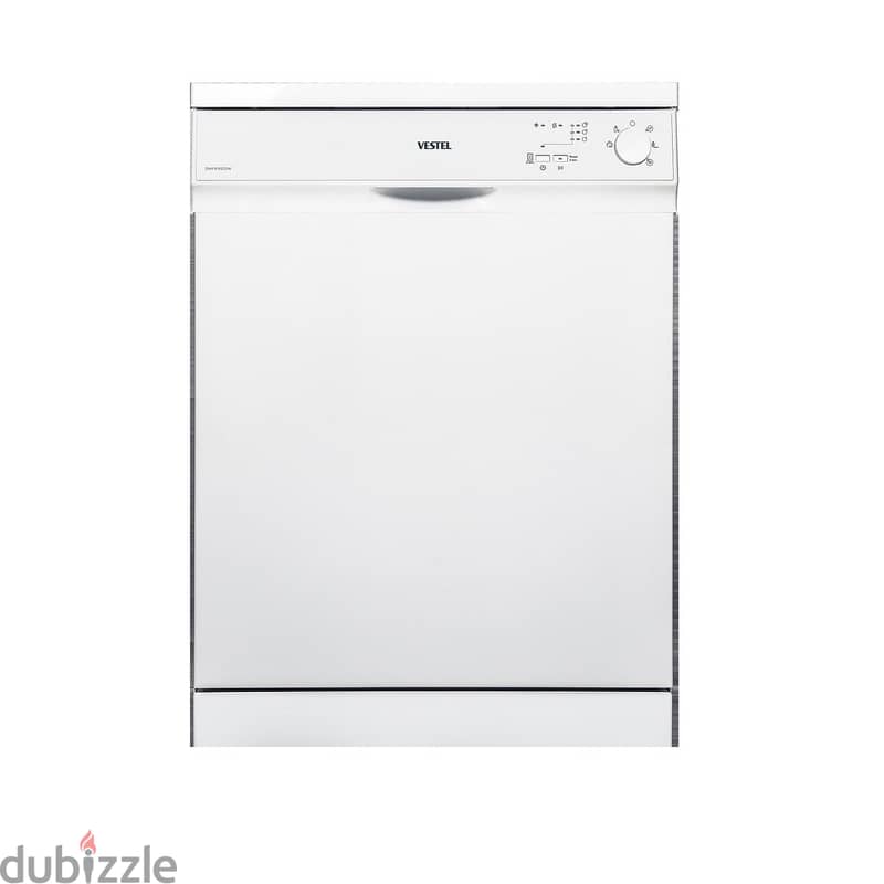 VESTEL (Made in Turkiye) Dishwasher, Free standing, 5 Programs, White 1