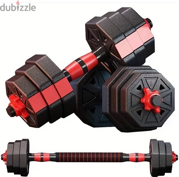 new dumbbell black red color best quality best price durability cast 4