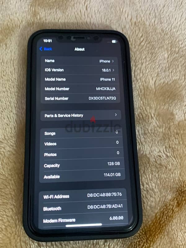 iPhone 11 . . 128gb battery and display change all everything working 6