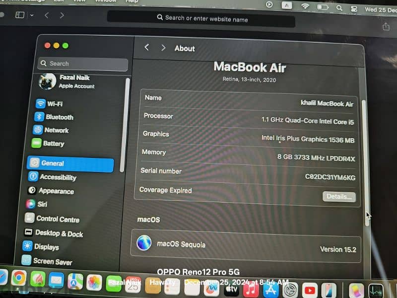 Mac book Air 2020 3