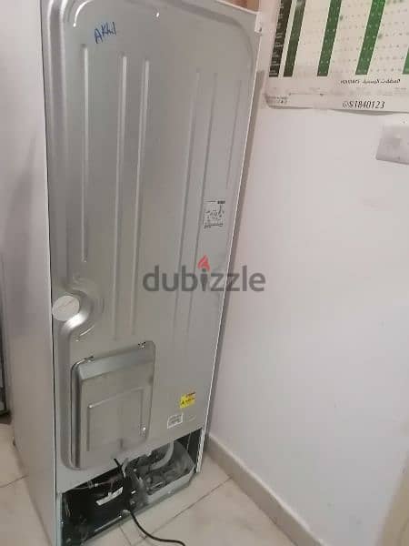 LG double door fridge brand new condition for sale in mangaf block 4. 2