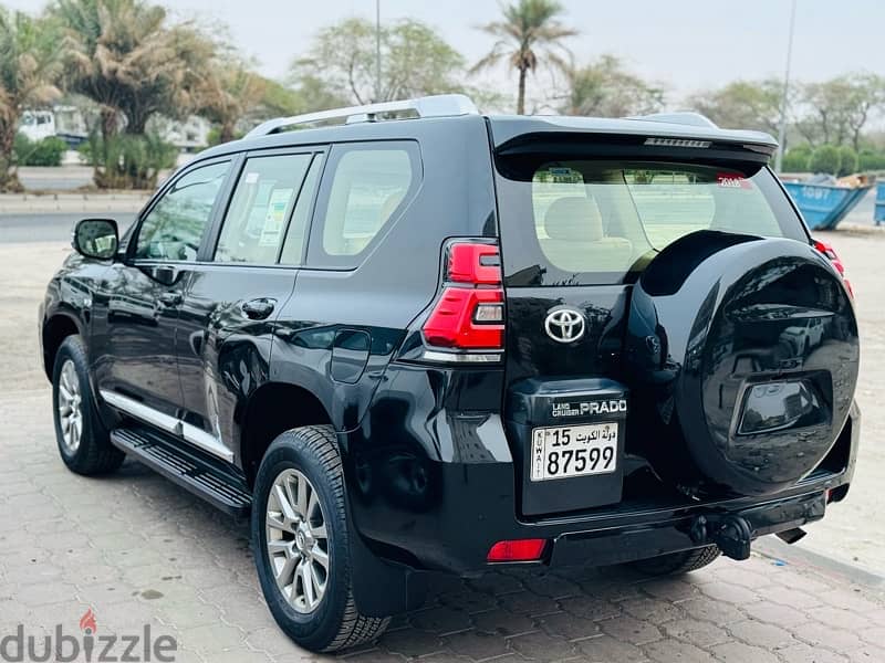 Toyota Prado 2018 Alsayer service& original paint 2