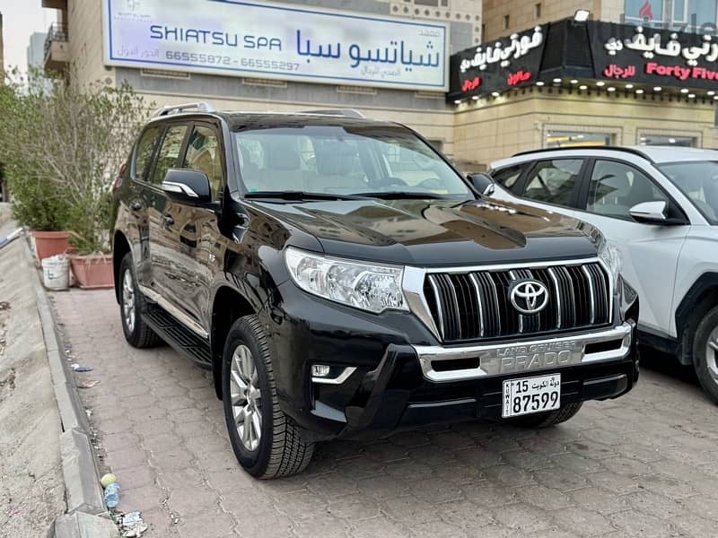 Toyota Prado 2018 Alsayer service& original paint 4