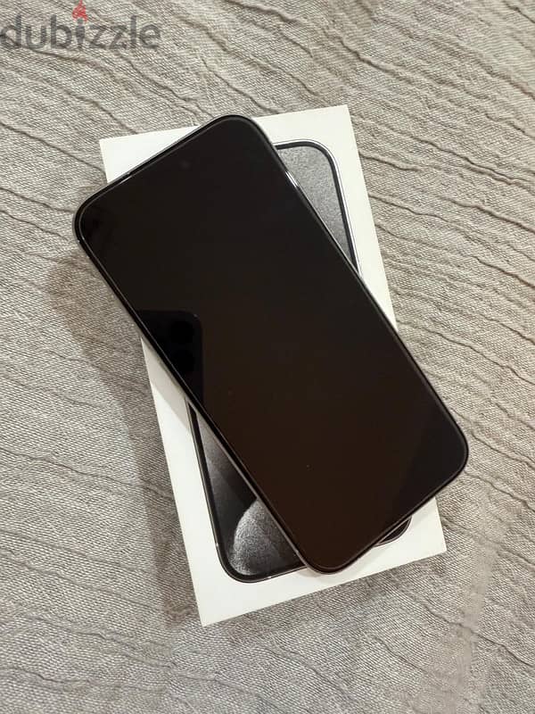 ايفون 15 برو 128 جيجا بحالة ممتازة   Iphone 15 pro excellent condition 1