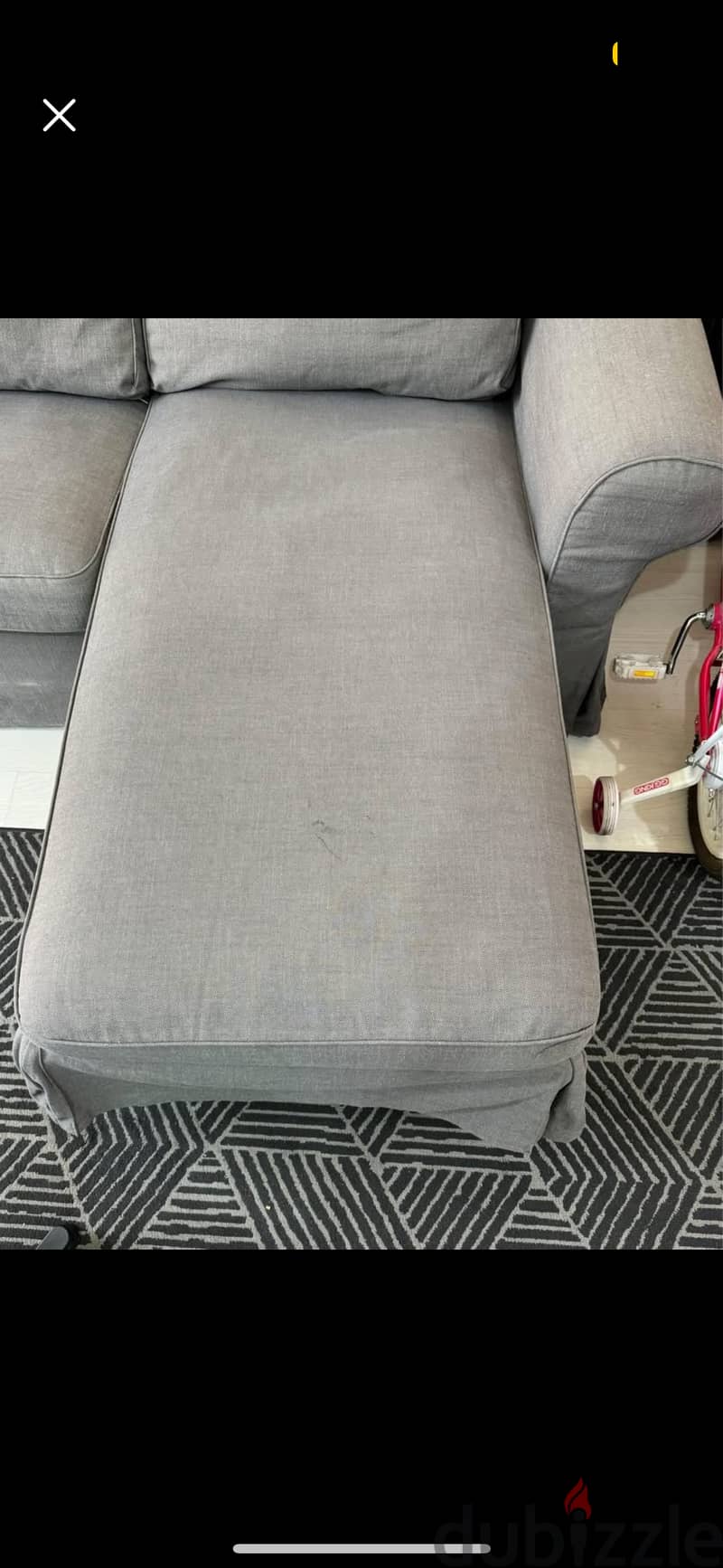 ikea 3seater with lounge 2