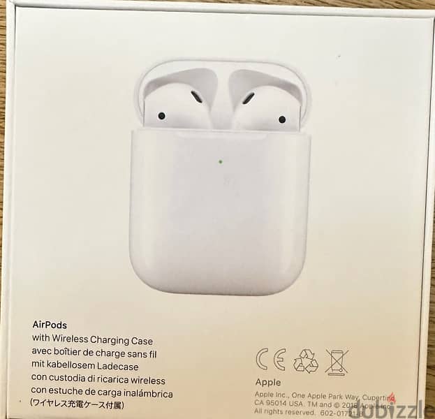 Airpods 2 with wireless charging case 3