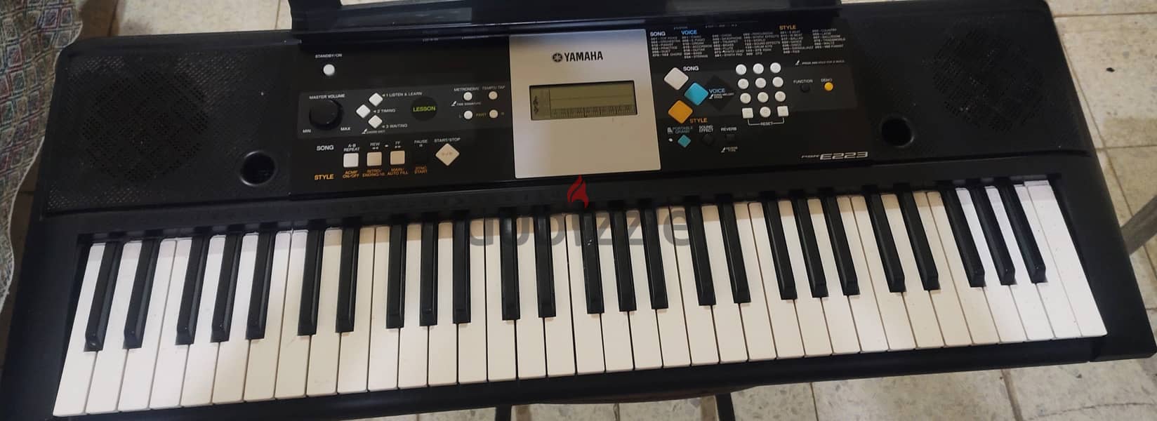 YAMAHA PSR E 223 Musical keyboard for sale 3