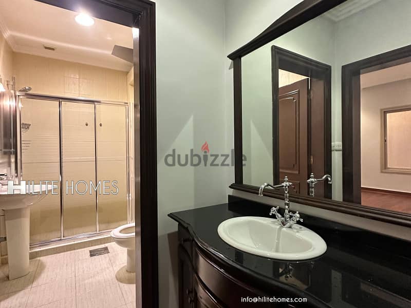 THREE BEDROOM APARTMENT WITH PRIVATE POOL FOR RENT IN SALWA 6