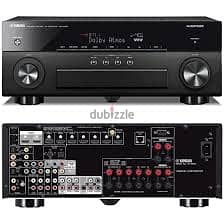 Yamaha AVR AVENTAGE RX-A860 7.2 4k Ultra HD Dolby Atmos-wifi amplifier 1