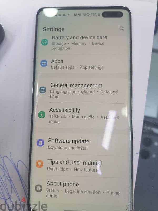 سامسونجs10 5g screen 6.7 512 giga  بسعر مميز ٥٥دينار تحطيم الاسعار 1