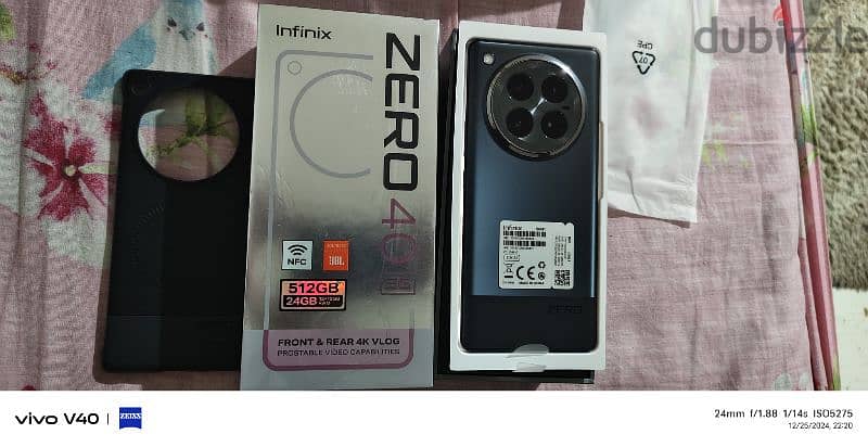 infinix zero 40 1 month used 0