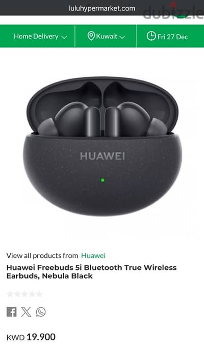 earbuds  earphone Bluetooth huawei