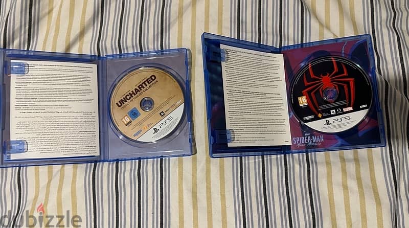 ps5 games uncharted and spider man 2