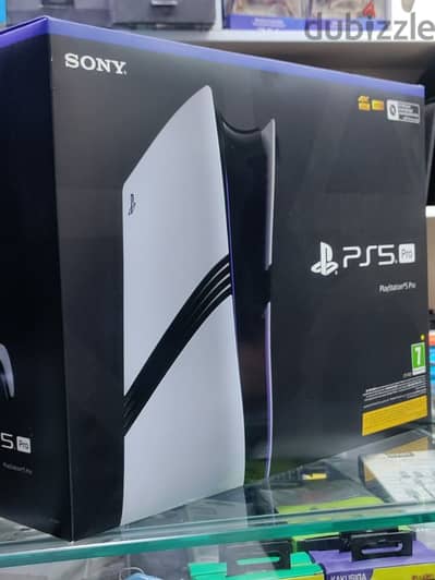 PS5 pro 2 TB new with box and 3 month ps plus