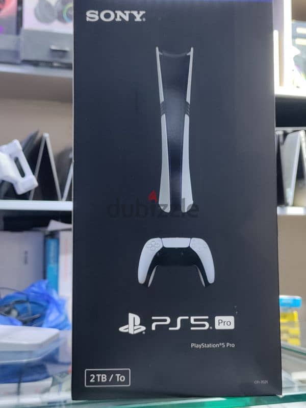 PS5 pro 2 TB new with box and 3 month ps plus 1