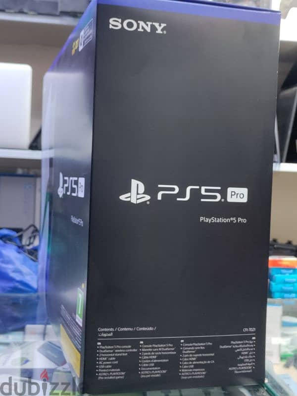 PS5 pro 2 TB new with box and 3 month ps plus 3