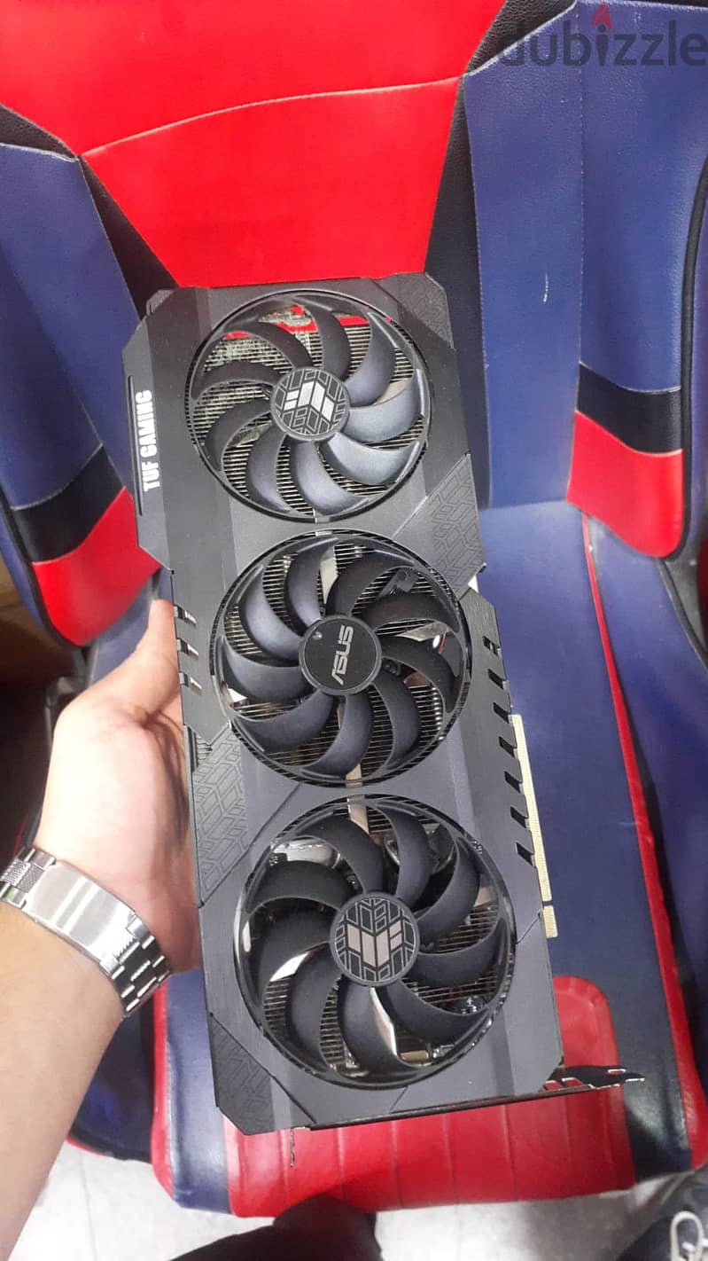 ASUS TUF Gaming RTX 3060 Ti OC Graphics Card, 8GB 1