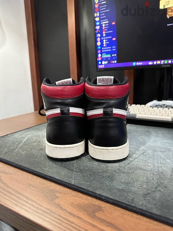 Jordan 1 Retro High OG Gym Red 2019 3