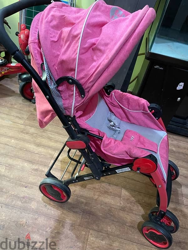 rarely used kids stroller for all age 1