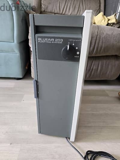 Blueair 203 hepa slim air cleaner for sale