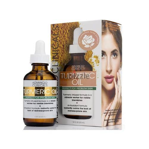 Advanced Clinicals Turmeric Face Oil 0