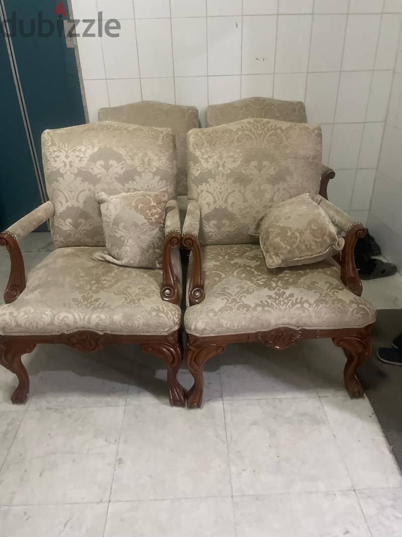 4 Wooden Chairs for Sale 0