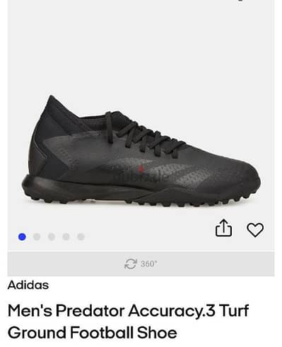 Men's Predator Accuracy. 3 Turf Ground Football Shoe