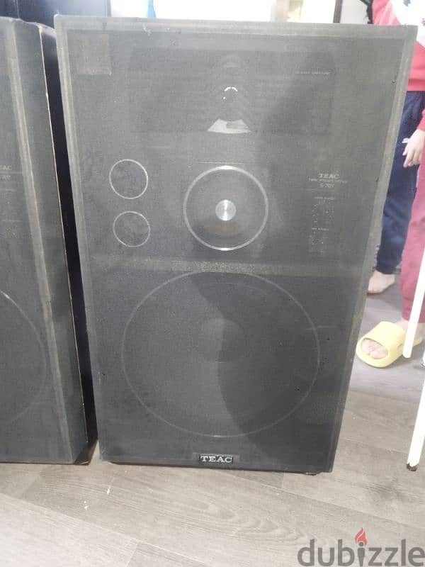 teac vintage speaker set for sale 0