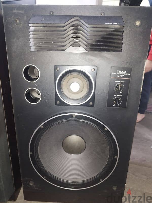 teac vintage speaker set for sale 1