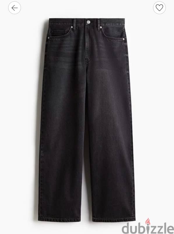 H&M baggy jeans 0