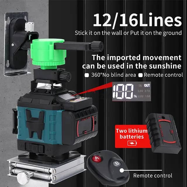 16 LINES LASER LEVEL 5