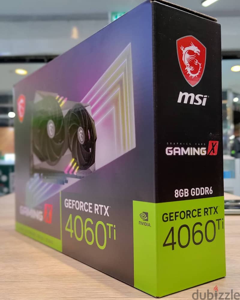 Gaming card MSI gEFORCE RTX 4060 GRAPHICS CARD 2