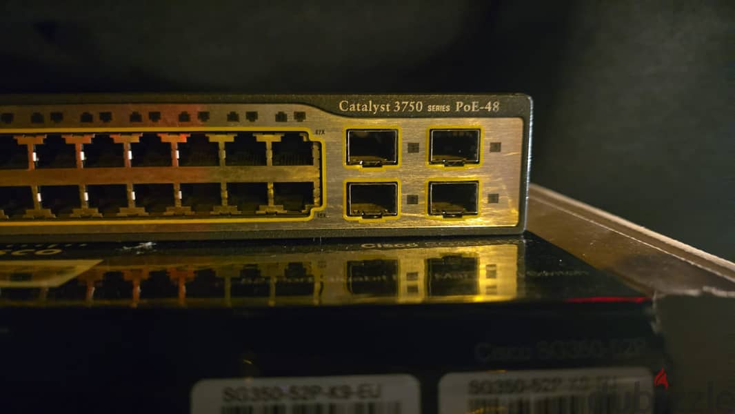 20.00 KDCisco Catalyst 3750 48 Port Switch POE For Sale 0