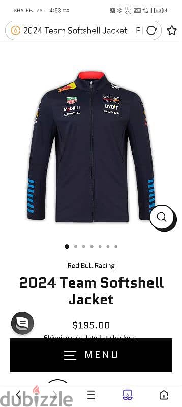 Original jaket RedBull 2024 0