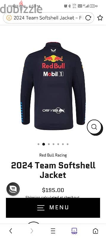 Original jaket RedBull 2024 1