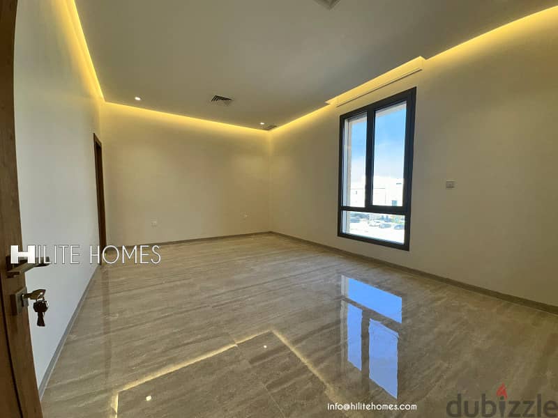 FIVE BEDROOM BRAND NEW TRIPLEX WITH ROOF FOR RENT IN AL FUNAITEES 4